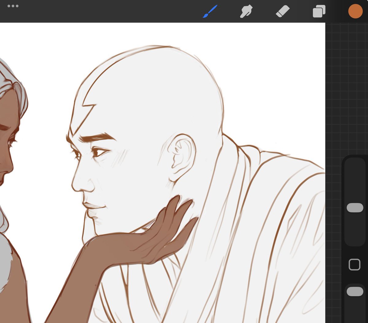 witchrano's tweet photo. #ATLA sketch wip.. 🔆 https://t.co/26J7SS5nQ6