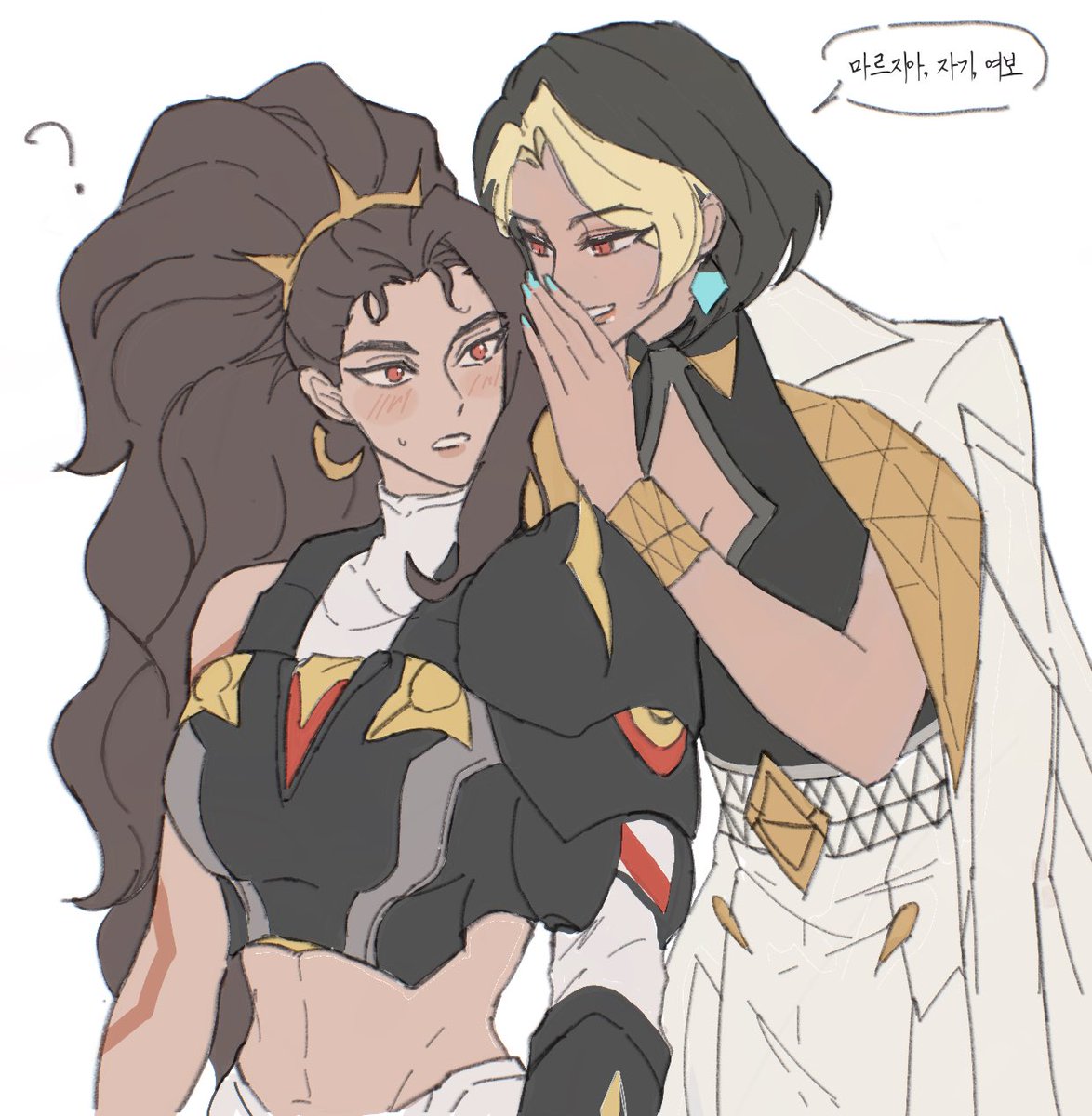 Bara_no_Yakata_'s tweet photo. 벤돔 상호대사가 너무 좋아서
#Overwach2 
#dominetta https://t.co/pw7vKEP45f