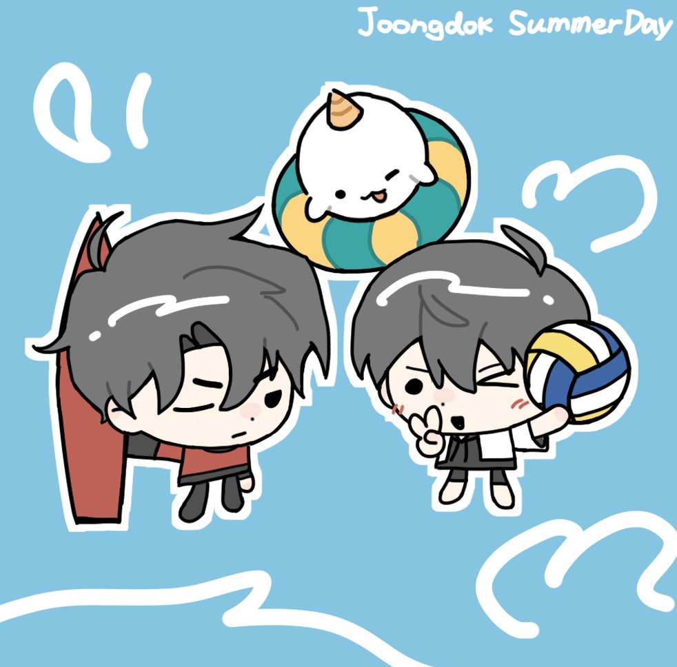Cupofice55783's tweet photo. #joongdok 
🏐🌊 https://t.co/IhNVbS15ru