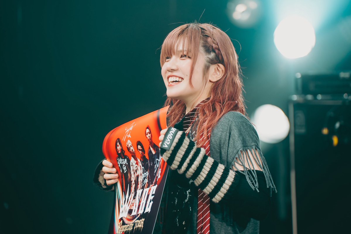 SERINA_bassist's tweet photo. SBE Regenerate Tour
水戸LIGHT HOUSEありがとうございました！

2年前に戦ったSBEと再会して
今度は仲間として一緒のステージでやれて
めちゃ胸アツでした🔥

本当に呼んでくれてありがとう！
水戸のみんなも最高やったよー！！🤘 https://t.co/o8RlT1ANXU