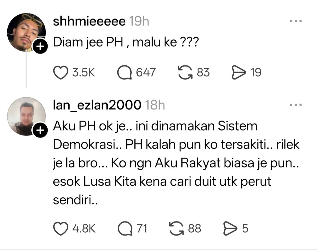 goodlucksofea's tweet photo. Setuju dengan brother ni, relax relax sudah. Takyah nak taksub sangat. https://t.co/k6cXQwwQqp