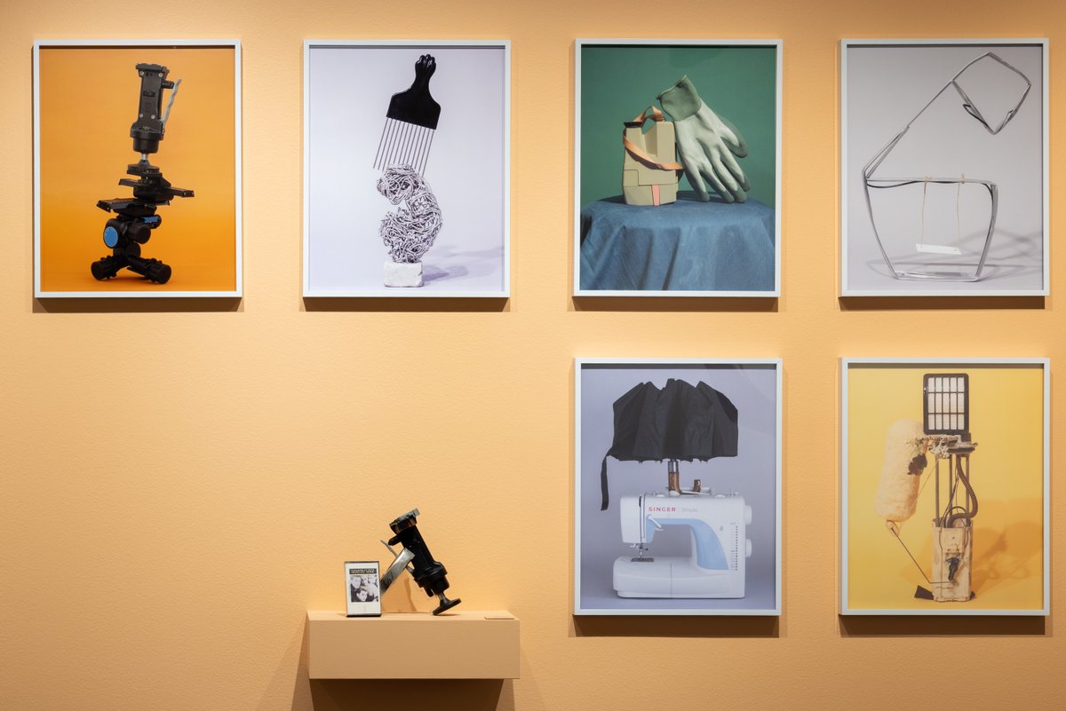 UCRARTS's tweet photo. There's still two more weeks to view Lenard Smith (@archivethestudios): Fortuitous Encounters!The contents of Smith's assemblages range from photographic equipment and theory, to found objects and detritus, to signifiers of Black identity and culture. 

📸 by Nikolay Maslov. https://t.co/QnOO8gm3Lw