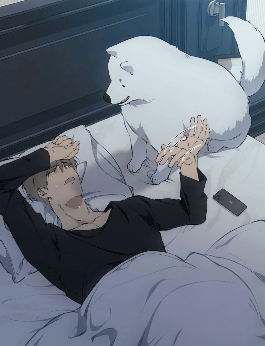 saintinthevoid's tweet photo. pretending to be sick to get his boyfriend's attention https://t.co/i3kACKINbv