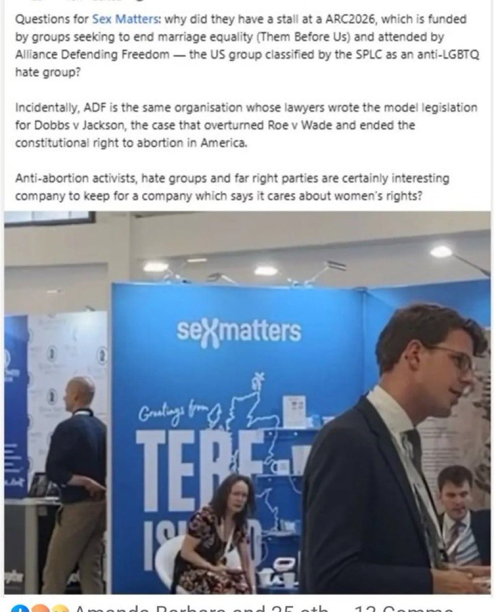 GyllKing's tweet photo. @MForstater The Amnesty Report which described Sex Matters as an anti rights organisation was published five days after Sex Matters &amp; Maya Forstater exhibited at &amp; participated in a global gathering of anti rights organisations. https://t.co/N2laie0psB