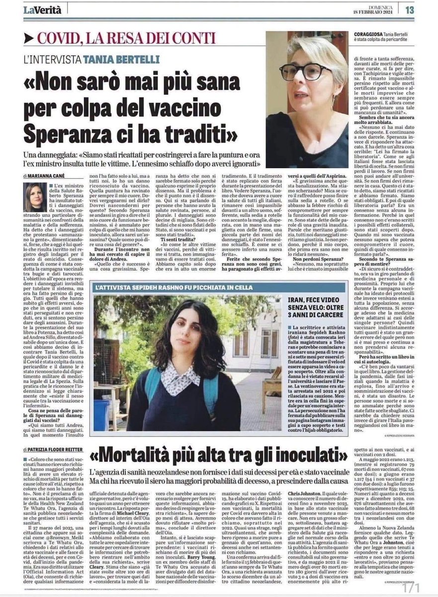 MarianoAmici's tweet photo. CONTINUIAMO A FAR MATURARE LE COSCIENZE.

 Avviene tutto questo perche’ lo dice la SCIENZAH ed anche perché essere al libro paga di BIG PHARMA è considerato un titolo di merito.
 Ma tranquilli l’organismo con una alimentazione corretta ed uno stile di vita sano si disintossica. https://t.co/XHmMbTOEJK