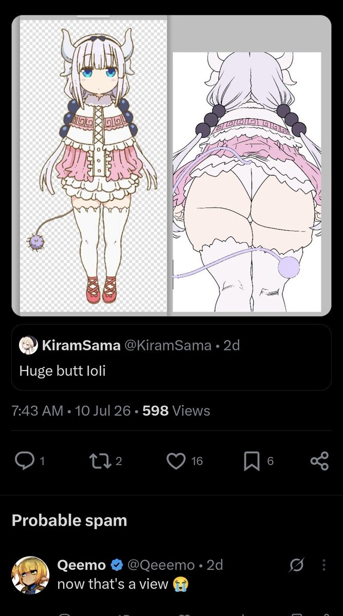 RadsErns's tweet photo. @Qeeemo @DaoistQ @RoriMclaren @KuroSekaiAnime You are a pedophile https://t.co/b3bNqRVfB3