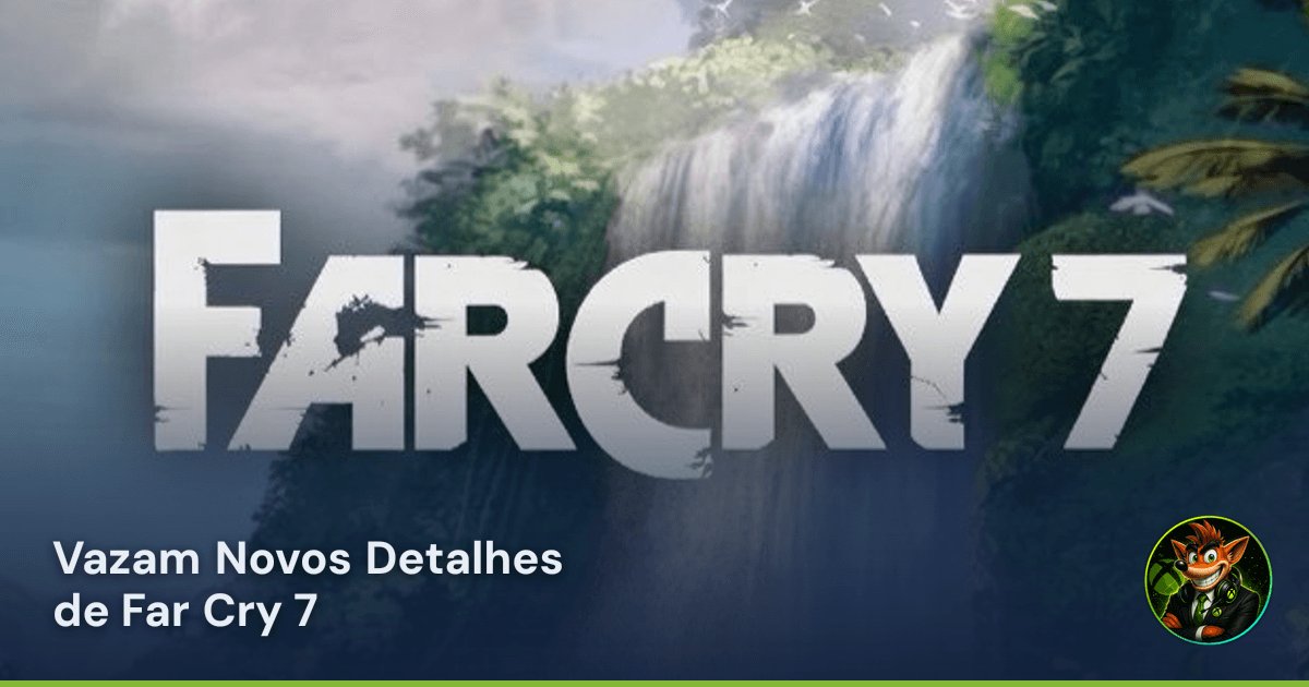 PastorXbox's tweet photo. #Leak Vazam Novos Detalhes de Far Cry 7

Vazamentos atribuídos ao leaker Rogue indicam mudanças profundas na estrutura do próximo Far Cry 7

A campanha principal supostamente adotará um sistema de tempo dinâmico com LIMITE 72 HORAS para resgatar seis familiares sequestrados pela facção Sons of Truth

Para reforçar o foco em sobrevivência, o jogo deve introduzir durabilidade de armas, gerenciamento de abrigos seguros e uma fauna altamente reativa com ursos e lobos interagindo de forma direta com o cenário

Embora a Ubisoft não tenha oficializado o projeto ou divulgado datas de lançamento, os detalhes indicam uma jogabilidade focada em tática e gerenciamento de recursos. Se confirmados, esses elementos representarão a maior reformulação na dinâmica tradicional da franquia em anos
#xbox
#Ubisof #FarCry7
