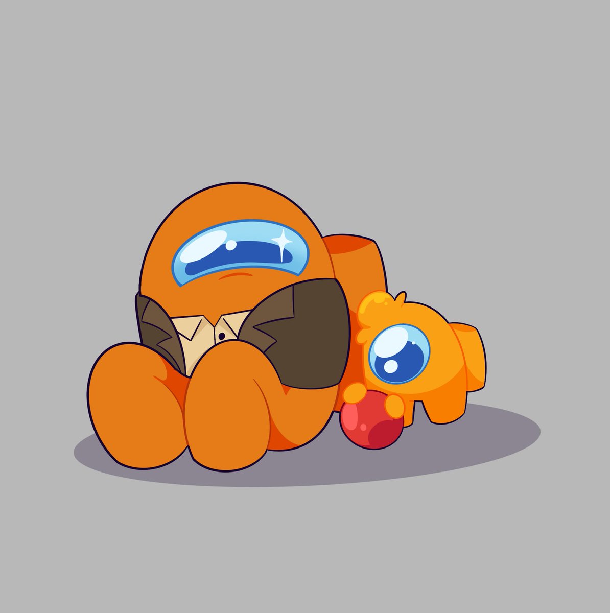 izzyafizzy's tweet photo. Wanted to draw more of Sunrise, here was just a short comic I did, I did everything out of order so most of it might not make sense. Also I wanted to specify, Sunrise only has ONE parent, and that is Orange. 

#amongusshow #Paidintern #fanchild #amongus https://t.co/pR8yB3fUZf