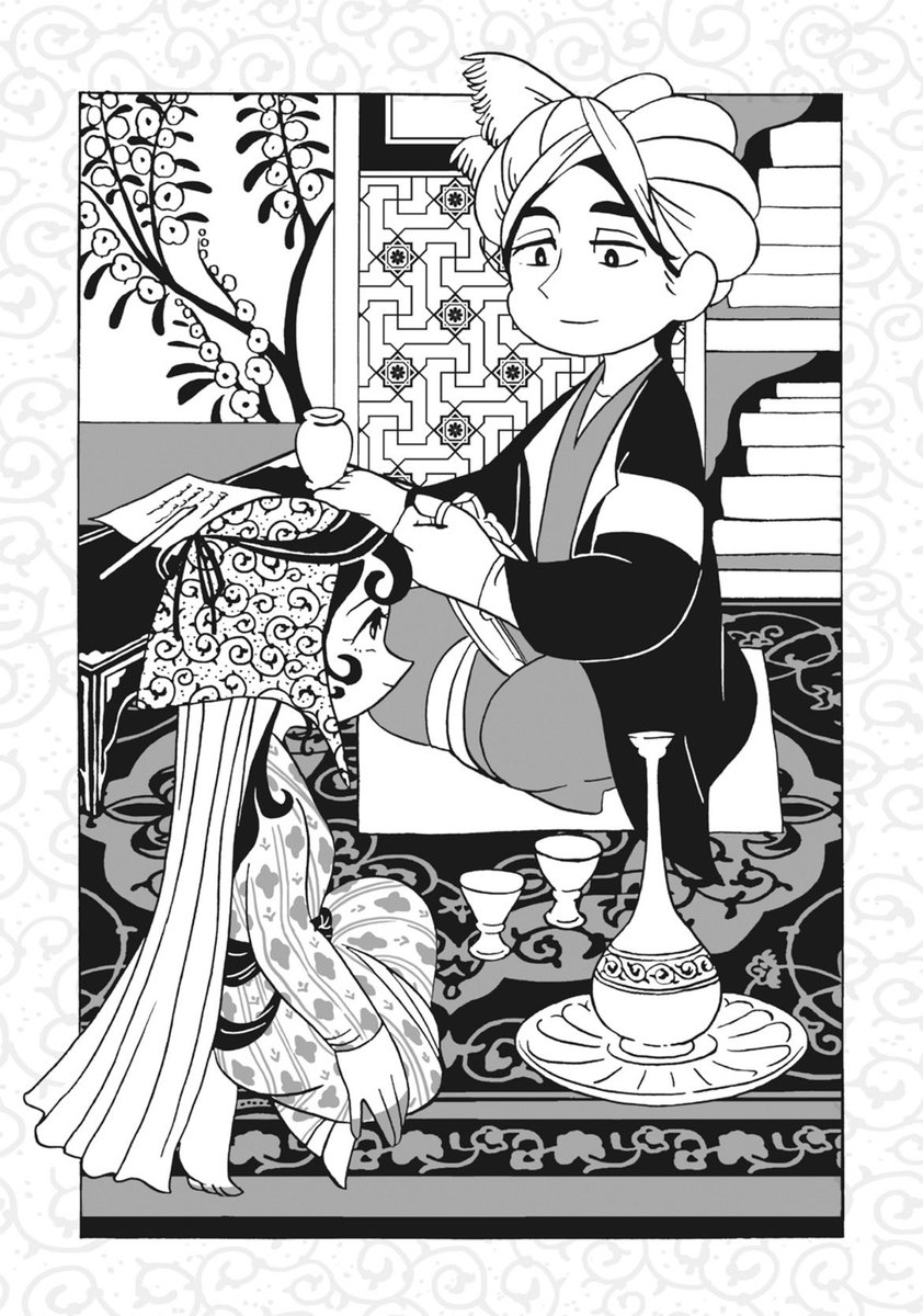 __WaSABeee's tweet photo. @Erasumi_ My personal favourite is the prayer blankets, each one has their unique pattern and color🥰
I also noticed the anime added pomegranate in THAT scene when rereading manga
The production team researched on Islam and enriched the anime’s details🙌 https://t.co/8ZngJY0m3T