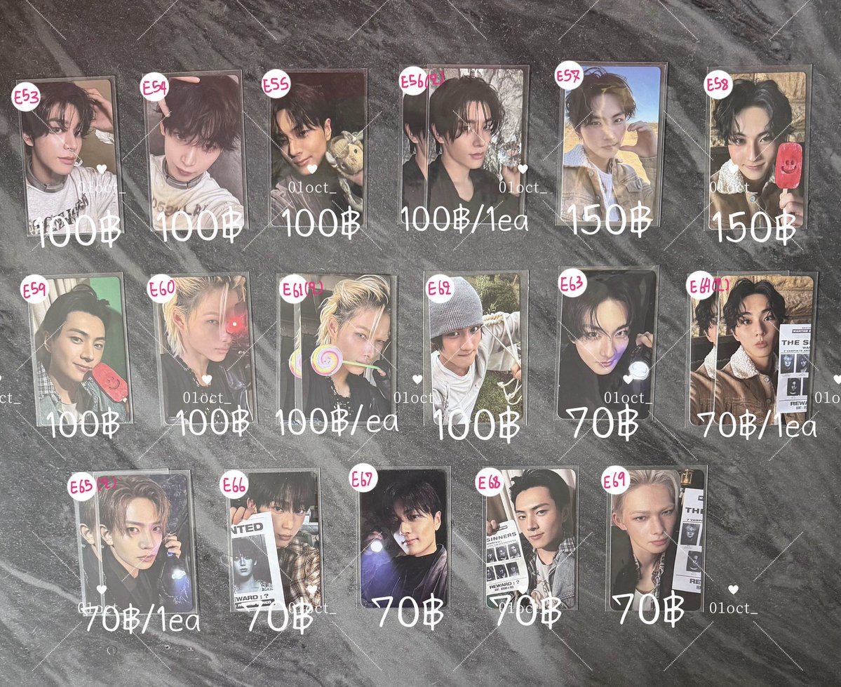 01oct_'s tweet photo. ꒰🌷wts พร้อมส่ง ꒱ การ์ด enhypen 

♡ จองวอน ฮีซึง เจย์ เจค ซองฮุน ซอนอู นิกิ

💵ราคาในรูป
📮45

🫧ยอด1,000+ ส่งฟรี

*ไม่มีตำหนิหนัก อาจมีรอยเล็กน้อย

🩷 shopee + youtube gift ยังไม่แกะซอง
🧡 shopee พี่ฮีซึง E34 เกือบแกะซองคับ

#ตลาดนัดENHYPEN #ตลาดนัดเอนไฮเพน #ตลาดนัดEVAN  หา https://t.co/wGI7w38pta
