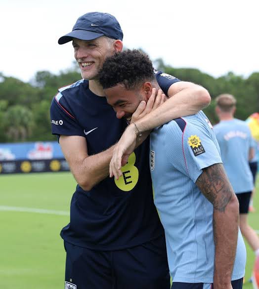 Kdhchels_'s tweet photo. 🔵🚨 Thomas Tuchel talking about Reece James:

🗣️ “He’s the best right back in the world when he’s fit to play. I can take an injured Reece with me to a tournament so far there’s a probability he’ll be back soon. He gives me a lot of confidence when he’s in the game.” https://t.co/kJFfvNPo2M