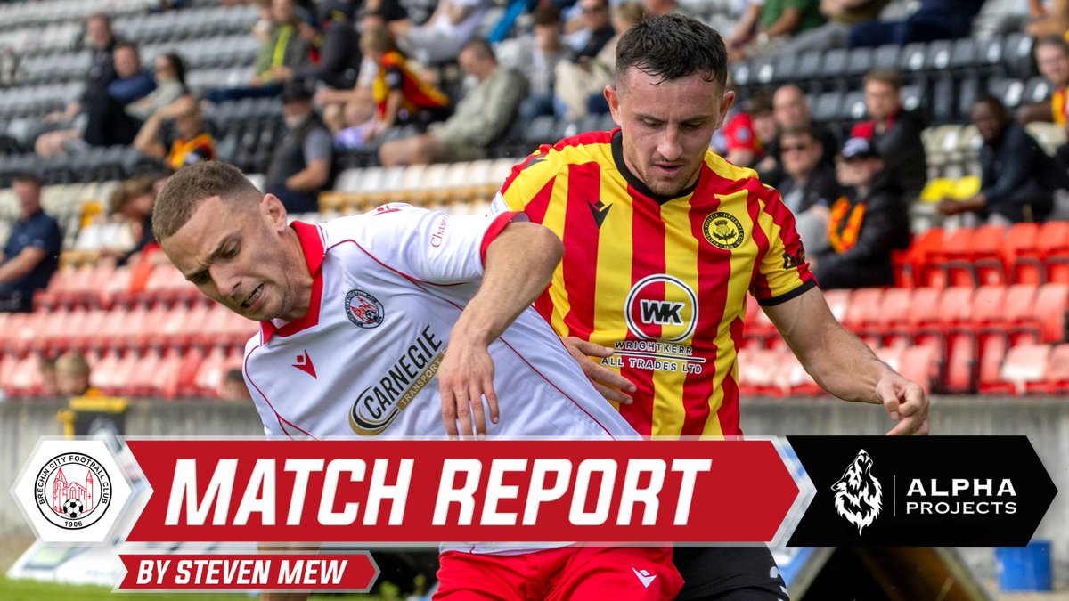 BrechinCityFC's tweet photo. 📝 𝗥𝗘𝗣𝗢𝗥𝗧 | Partick Thistle 6-0 Brechin City

City's return to competitive action ended in a difficult afternoon at Firhill as Championship outfit Partick Thistle ran out convincing 6-0 winners in the opening fixture of the Premier Sports Cup.

➡ https://t.co/ySaCQiqnVI https://t.co/yxA30mDQFS