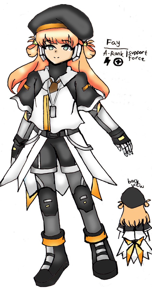 FloArtin's tweet photo. #pgroc
trying my hands on creating a PGR OC.
Meet Fay; a rookie construct assigned to the Support Force. Still trying to figure her effects and weapon tho.
Would def enjoy interactions between PGR OC as well! Hmu~ https://t.co/SSivfEW1Gu