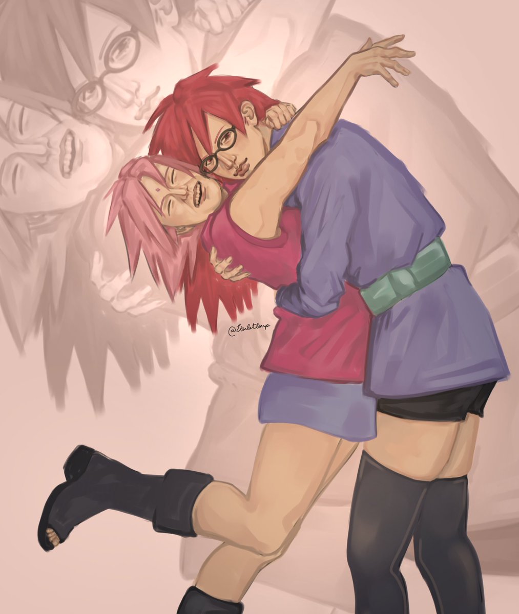 etoiletloup's tweet photo. some #sakukarin art <3 i love them so much https://t.co/IedMPZ5drY