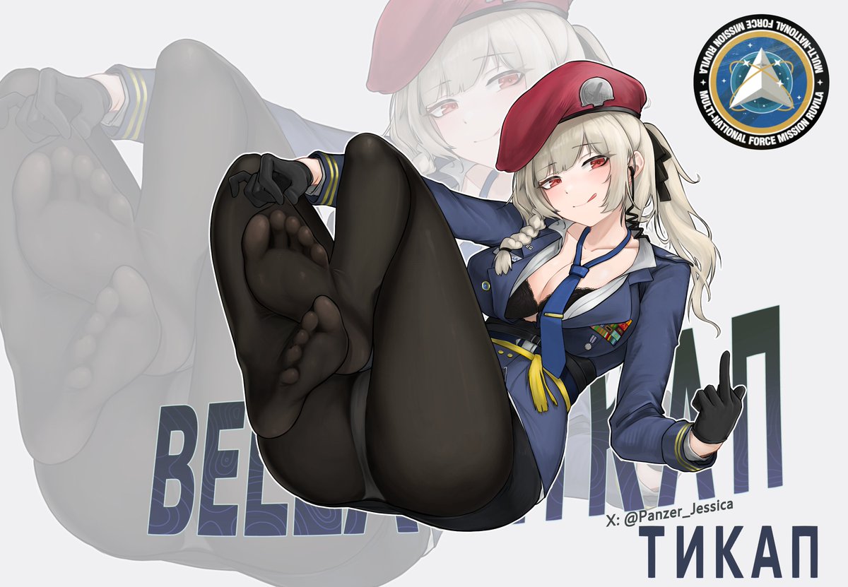 Panzer_Jessica's tweet photo. Bella (no gun) 
#CodenameCedar #Bella #雪松 https://t.co/RIbTumrSA9