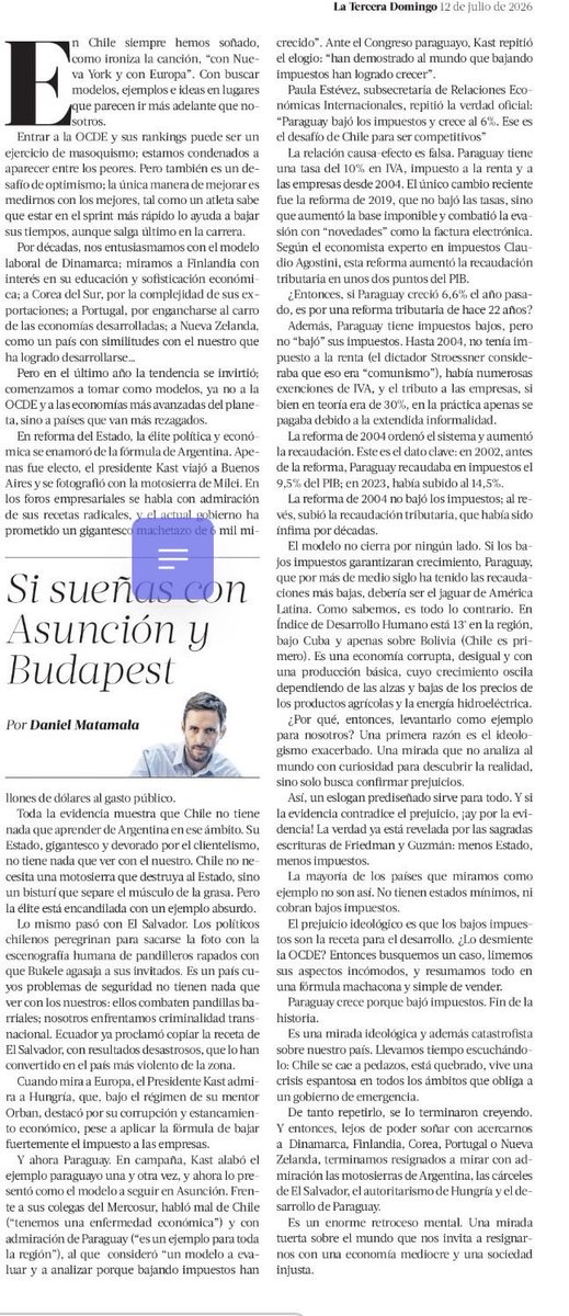 m_diazseron's tweet photo. Matamala se hizo no sólo un par de chalas, se hizo una zapatería completa con Kast. 

“Es un enorme retroceso mental. Una mirada tuerta sobre el mundo que nos invita a resignarnos con una economía mediocre y una sociedad injusta.” https://t.co/GDkJYSJEsG