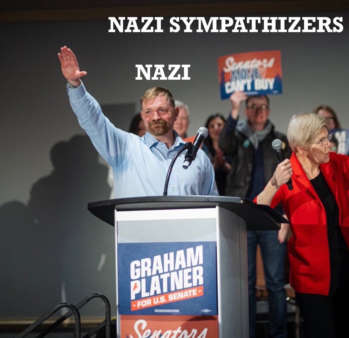 BlackarchParrot's tweet photo. The wrong “Graham” passed away last night! #Maine #Platner #LindseyGraham #Aids #Sudden #SouthCarolina #JohnMcCain https://t.co/sSXWk3lyQ8