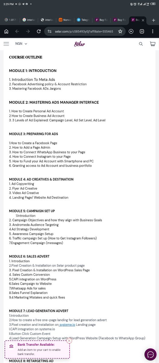 0lateejay's tweet photo. For those Asking for the course this is the link to the course, and this is all you're gonna learn. https://t.co/DkJ5smkv9F https://t.co/0d74b0M68A
