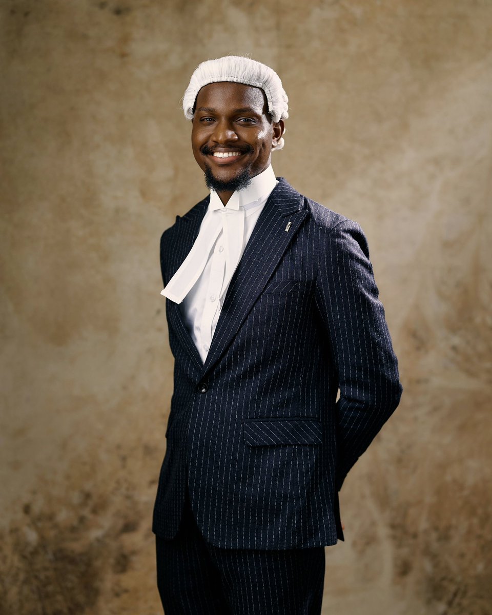 giftii__s's tweet photo. God made us Kings.

G. S. Essien, Esq.
Barrister &amp; Solicitor of the Supreme Court of the Federal Republic of Nigeria. https://t.co/QNSQXjP3B4