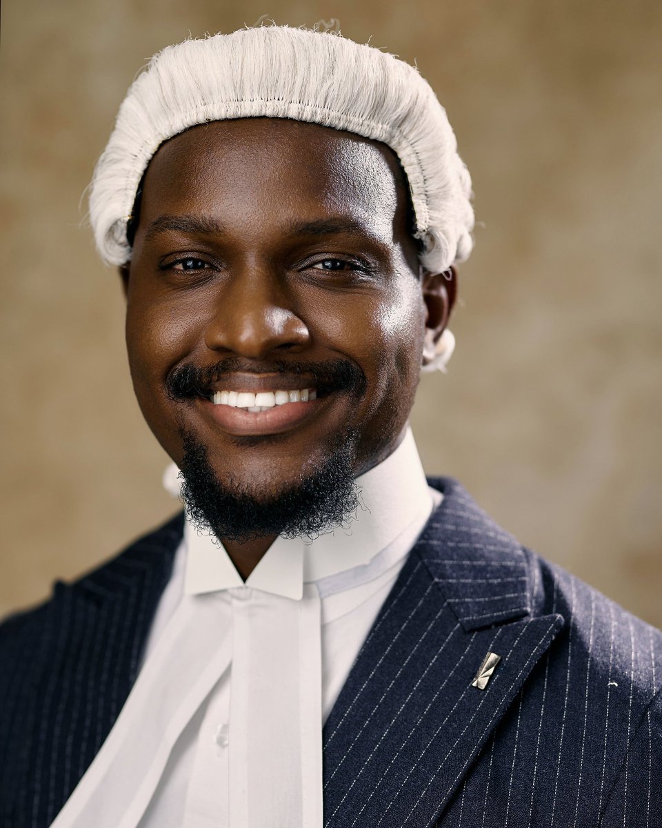 giftii__s's tweet photo. God made us Kings.

G. S. Essien, Esq.
Barrister &amp; Solicitor of the Supreme Court of the Federal Republic of Nigeria. https://t.co/QNSQXjP3B4