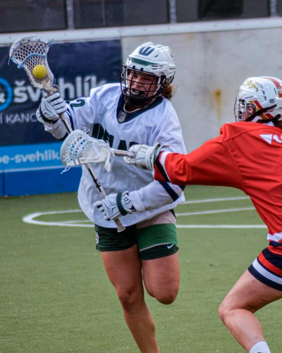 JMULacrosse's tweet photo. Congrats again to Jojo on a great showing with Ireland's National Team at the European Box Lacrosse Championships in Prague! 🇮🇪

#GoDukes https://t.co/cQQVpwyFmp