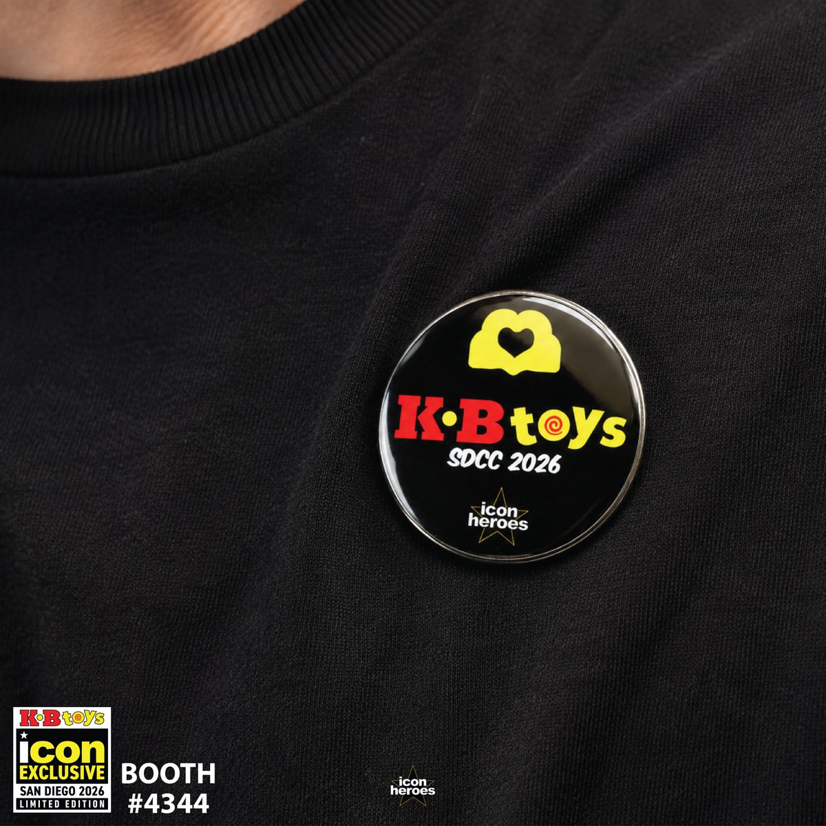 iconheroes's tweet photo. Exclusives you'll find at Booth 4344 during SDCC.

Ringmassster $45
HMBR $20
Gold Bobblehead $40
Gold Pin $10
3 For $10 Pin $10
PLUS a FREE KB Toys pin when you follow us at the booth.
#SDCC #KBTOYS #JJCC https://t.co/st0V7b7eOS