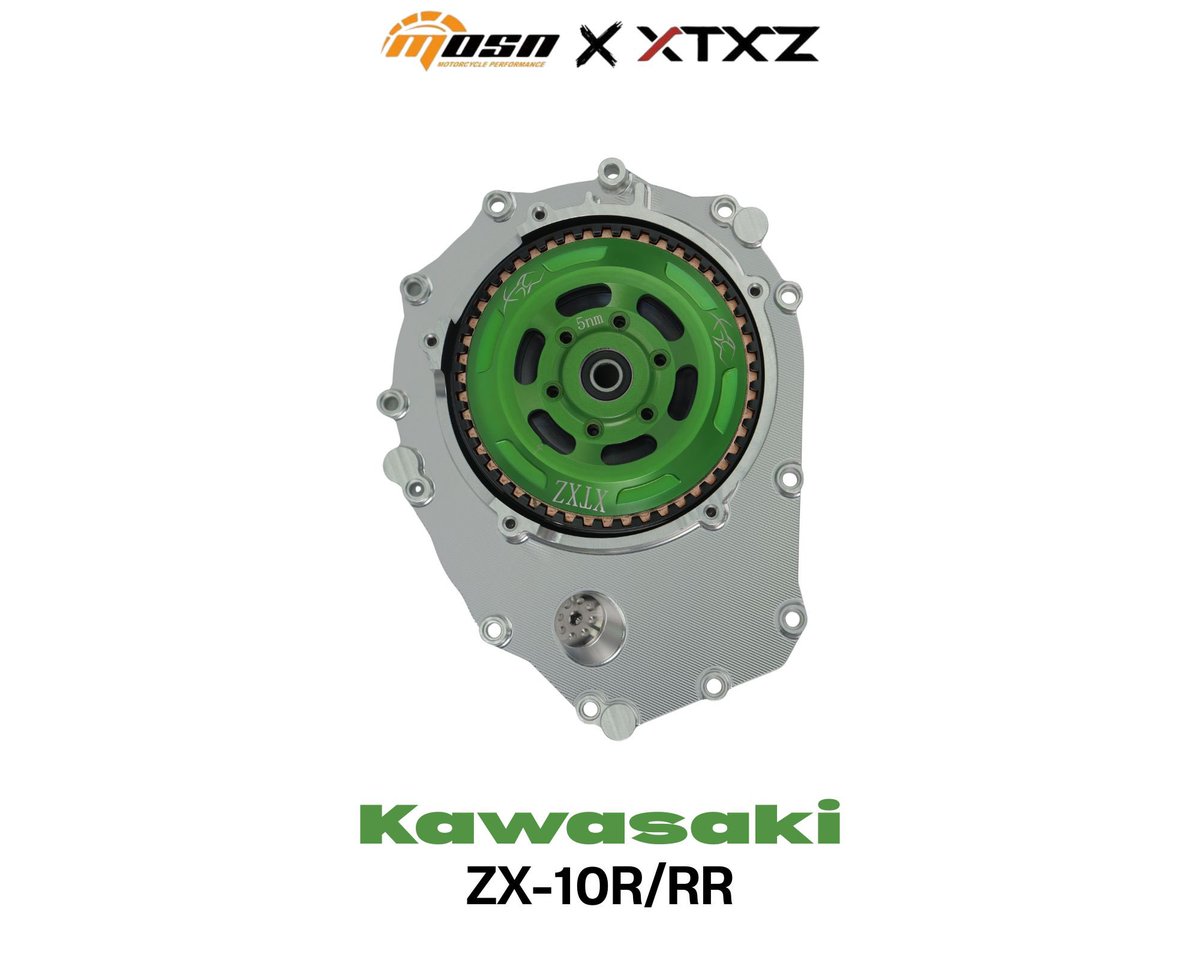 mosn_com's tweet photo. 待ちに待った ZX-10R / ZX-10RR用乾式クラッチキット が、ついに発売開始！

2011～2026年式に幅広く適合しております。

さらに、初回ロット限定・先着7名様 に 10％OFFクーポン をご用意しております。

ご興味のある方👇
https://t.co/e9xYH29R5w

#zx10r #zx10rr #kawasakizx10r #kawasaki https://t.co/hYoSaQdOTT