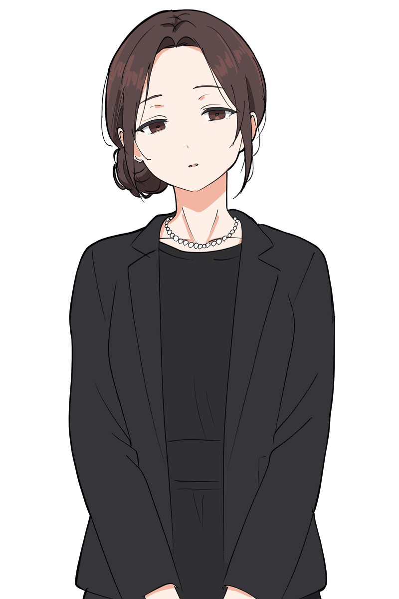 _maru0614's tweet photo. 未亡人ブラックフォーマル https://t.co/qDZCh8YdHU