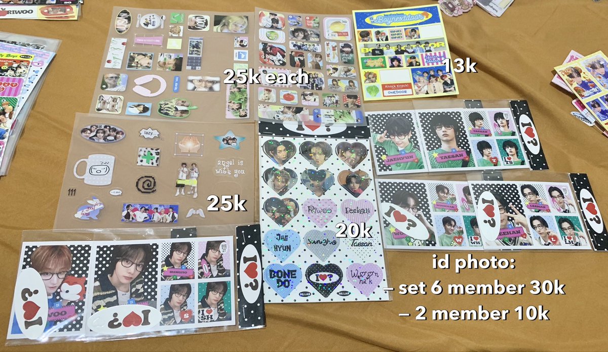 05122OOO's tweet photo. #1dsell wts sticker bnd (mostly taesan &amp; group)

— strictly min take 3pcs!!

• take all 320k

BOGOR https://t.co/0AZMRieIO5