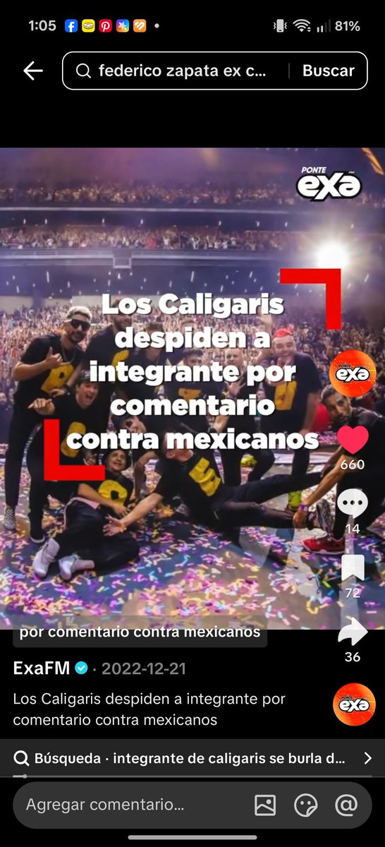 CarlaDanLs's tweet photo. @ale_jaramilje65 @ale_jaramilje65  solo puso a recordarte que te debes a un gran público mexicano, público que ya no te quieren ver!!! Mmmmmm esto paso hace 4 años....
México se respeta https://t.co/apcHdOUW0F