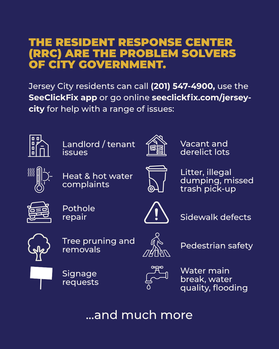 JerseyCity's tweet photo. The Resident Response Center (RRC) are the problem-solvers of Jersey City government. This year, they're resolving work orders &amp; resident complaints at a much faster rate than last year in every Ward--doing more with less as we address our budget crisis and deliver for residents. https://t.co/8ghE76yNPQ