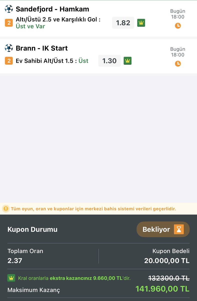 kapazooon's tweet photo. günün kılçıksız bahisi dostlar 20000 misliden 3 adet aldım https://t.co/S090unV7Zu