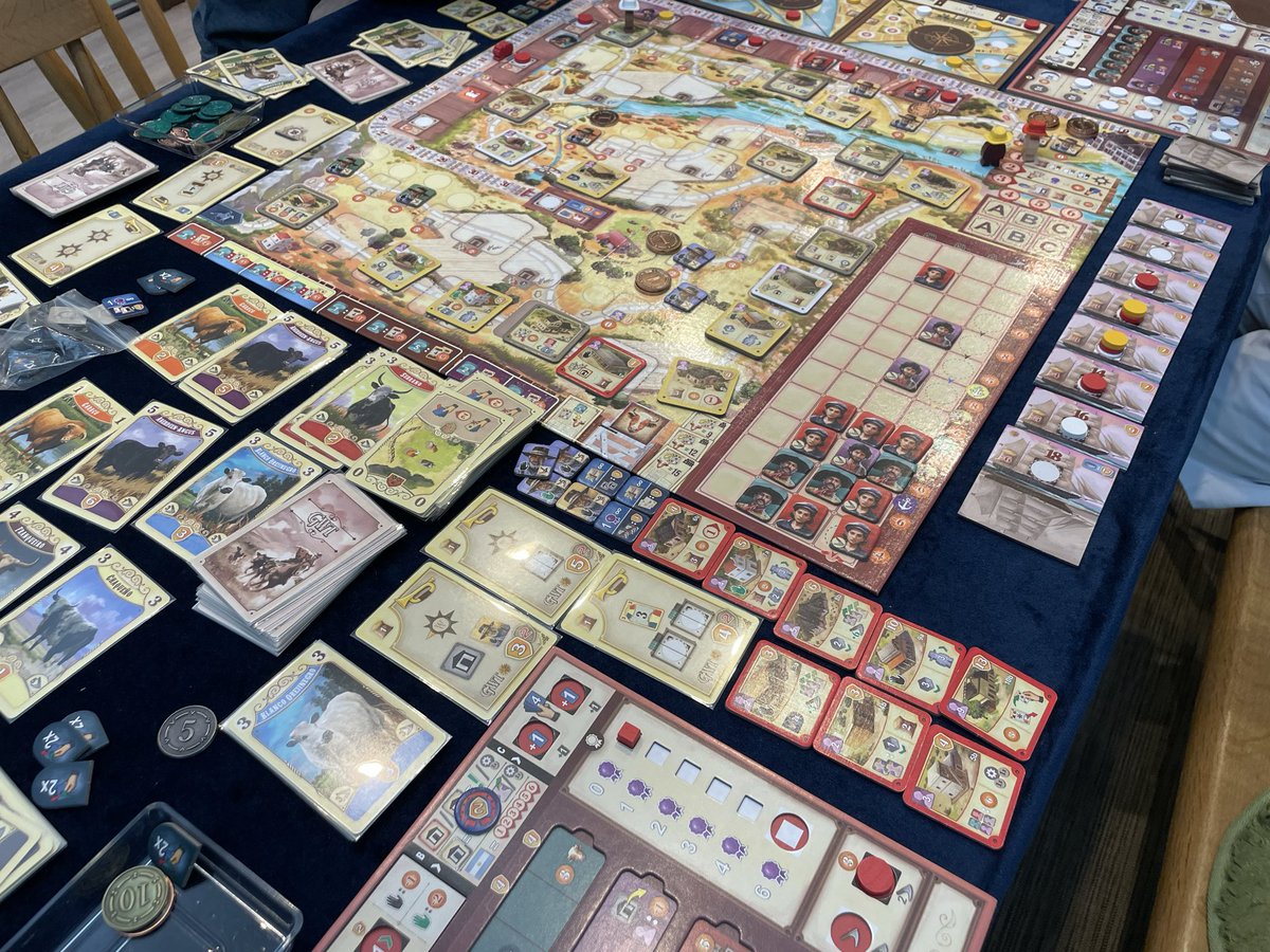 rurato's tweet photo. エンデバーディープシー初プレイ
簡単ルールで触りやすくて楽しかった

GWTアルゼンチンは久々
三作品の中で1番好き https://t.co/LuYuBYBYbU