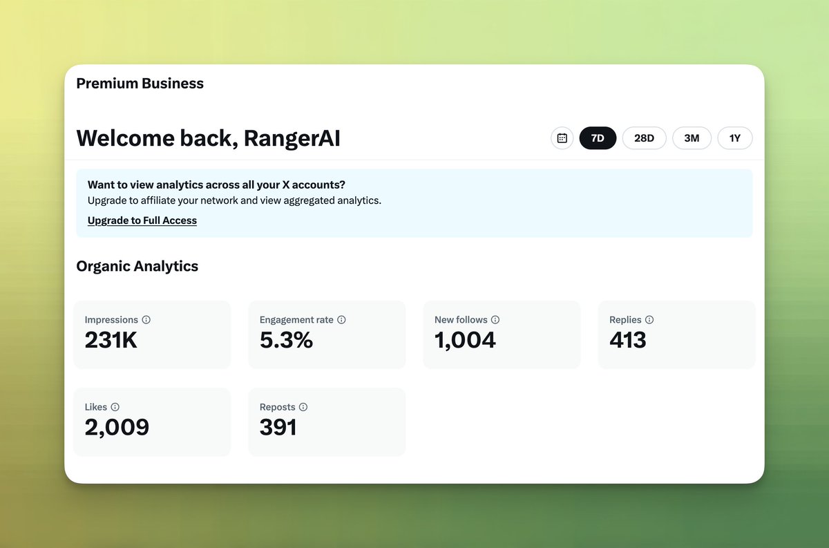 RangerAI tweet media
