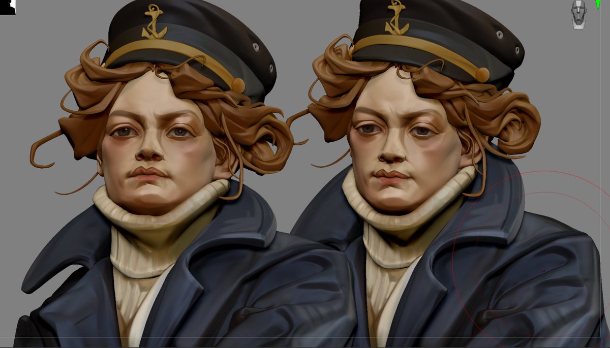 selmouuz's tweet photo. Hii! Here's a close-up of my study project. I'm almost done with the hand-painted textures.
I can't wait to move on to a new project!! #zbrush #sculpting #digitalartㅤㅤㅤㅤ https://t.co/XaqqeaSWNB