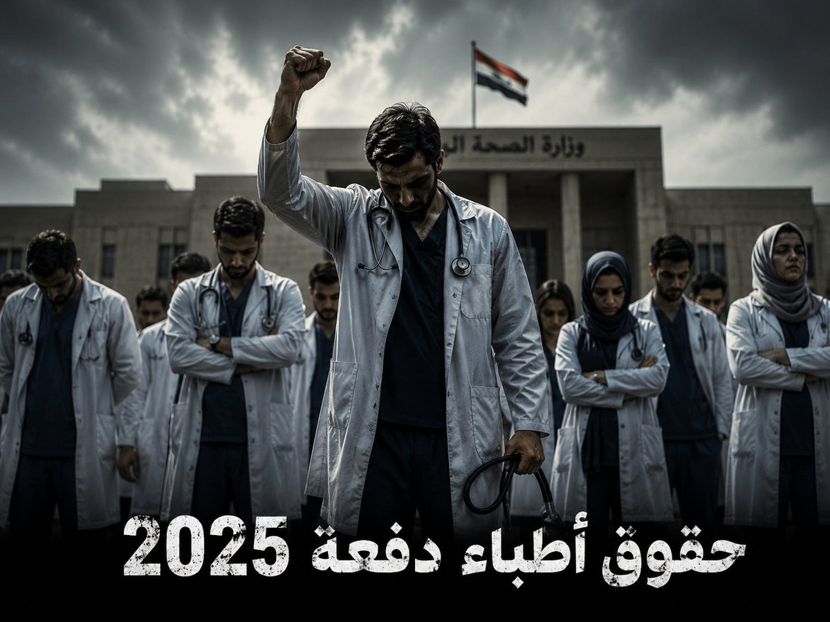 aosedabdullah's tweet photo. لسنا فائضًا... نحن أطباءُ العراق.

#استمارة_أطباء_2025
#أطباء_2025_بالموازنة https://t.co/HN3tcWxnt5