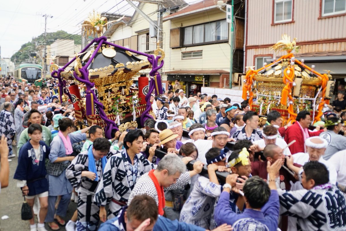 今日も小動神社天王祭、江の島八坂神社天王祭に行ってました〜。 その2