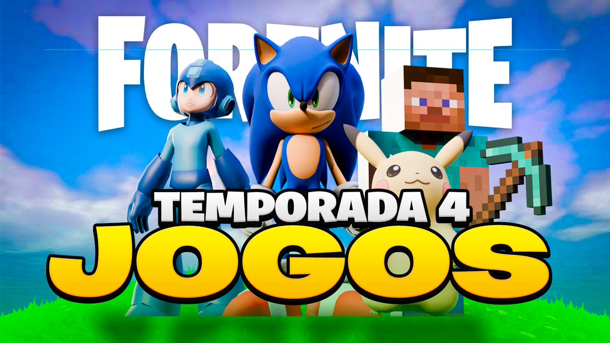 rlmercury's tweet photo. NOVA SEASON DE JOGOS NO FORTNITE? SONIC, MEGAMAN, E MUITO MAIS #Fortnite

VÁRIOS VAZAMENTOS chegaram sobre a TEMPORADA 4 COM JOGOS NO FORTNITE! Confira nesse vídeo TODOS os vazamentos e novidades que estão chegando: https://t.co/sNDYsBvU0x https://t.co/4eQ1nQ0Sza