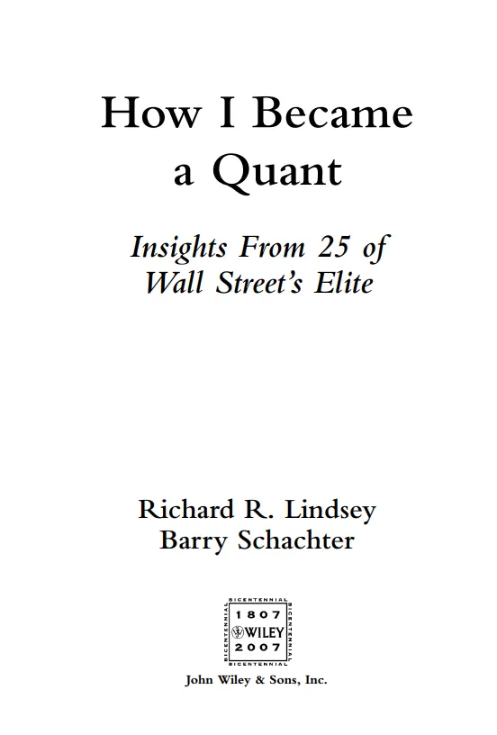 gemchange_ltd's tweet photo. 25 of Wall Street's most elite quants sat down and told their whole story.

The people behind the firms that make billions and say nothing.

Their backgrounds, their mistakes, how they actually broke in.

And it reads nothing like the myth.

Bookmark for later. Link in replies https://t.co/HLu0ZAKoNo