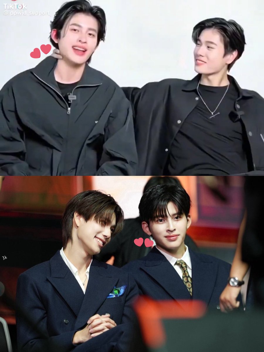 withphuwin's tweet photo. guys i just realized something 😭 if you look closely, both of pond's ears are red, but why is the one closer to phuwin looks more red??? this happens so often right... atp pond's ears' reaction to phuwin seriously needs to be studied 😭 https://t.co/MAy5T9giGx