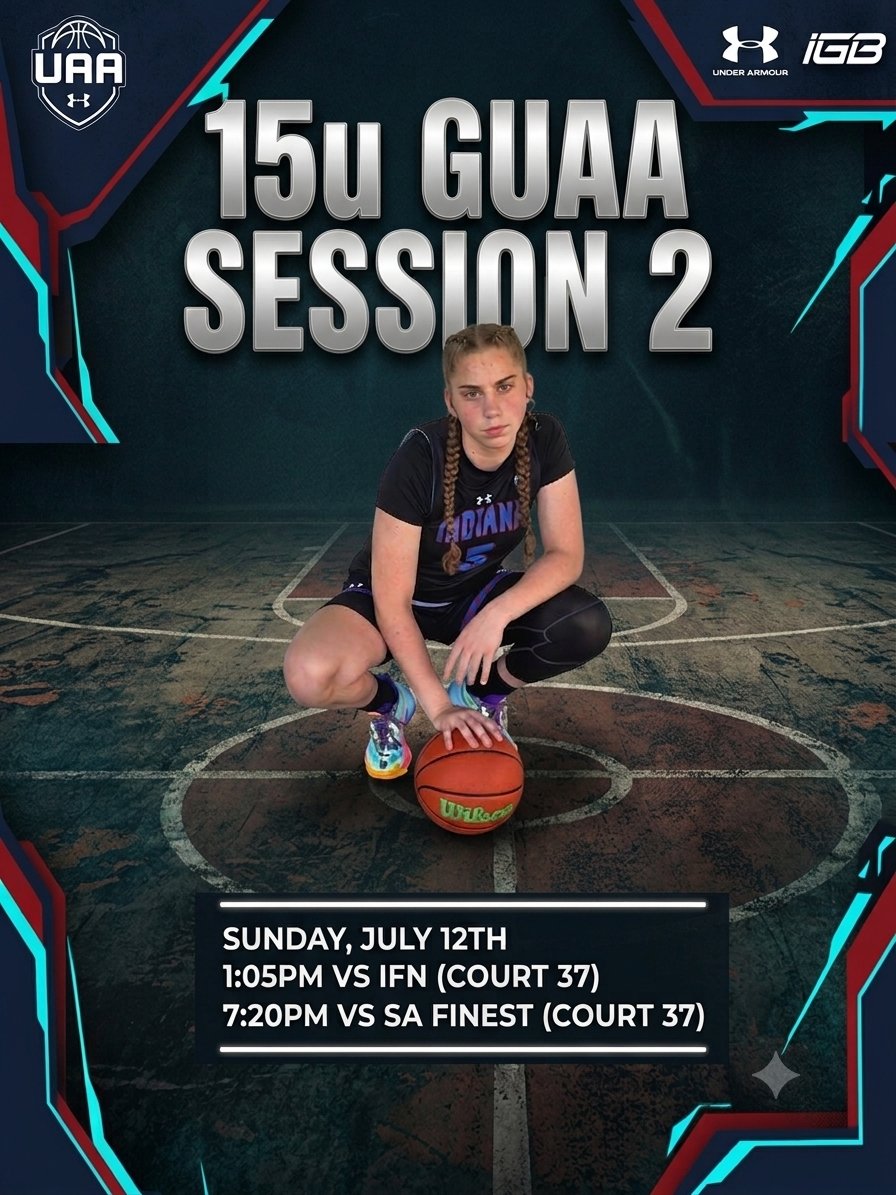 journie_2030's tweet photo. Come on out and watch our team work!  @IGB15uGUAA @IGB_Hoops @UANextGHoops @TFNsRun4Roses https://t.co/gbb7Boc4RU
