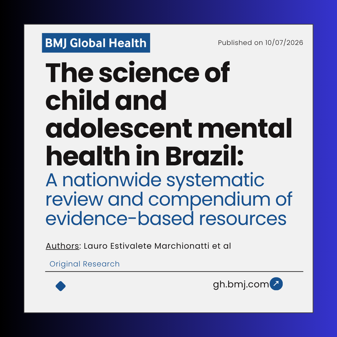 GlobalHealthBMJ's tweet photo. Mental health condition prevalence among Brazilian youth aligns with global estimates, but adolescents face high exposure to substance use, violence, increasing self-harm and racial inequalities.
Read more: https://t.co/imo5zVqUSQ
#Brazil #mentalhealth #adolescent #child #bmjgh https://t.co/5IL69Dccsl