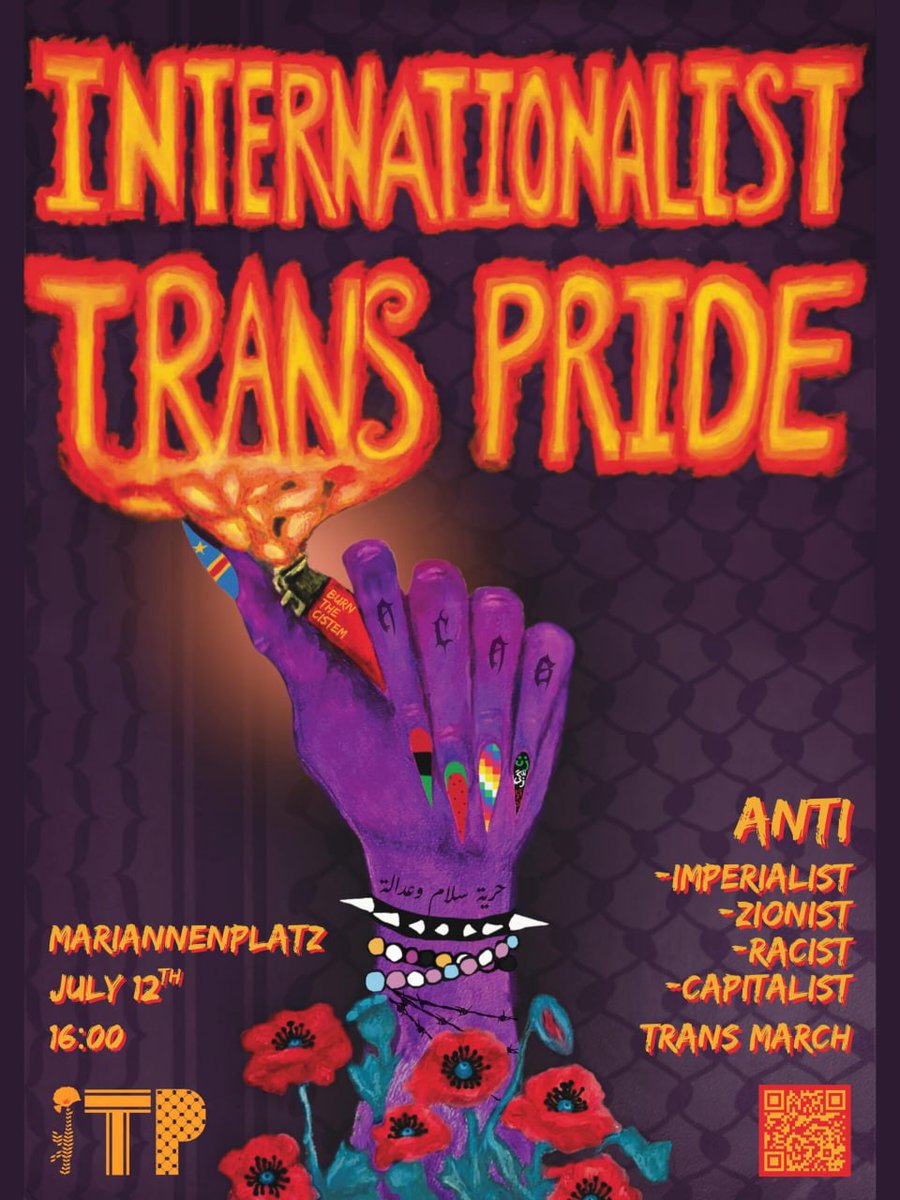 Mausebaer17's tweet photo. Die Abfahrt verzögert sich, die Demoroute wurde geändert. Wir kennen das. 🤪 #b1207 Internationalist Trans Pride, Mariannenplatz, Kreuzberg. https://t.co/kRJu3iZ90h