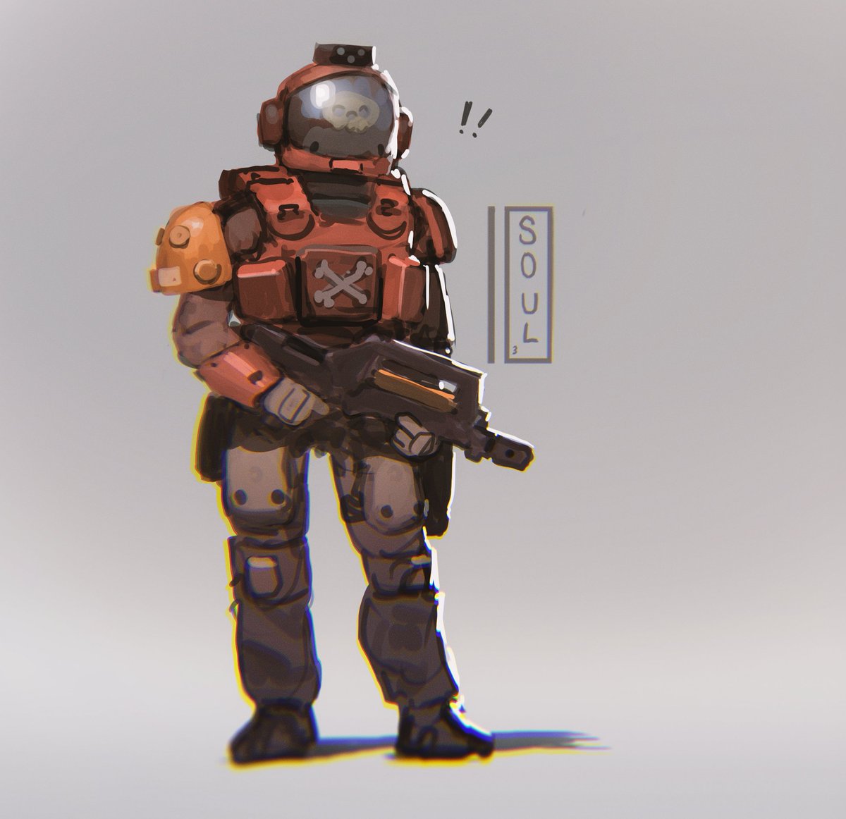 Soul_ant19's tweet photo. Space pirate sketch ~ https://t.co/xrcehW5SUN