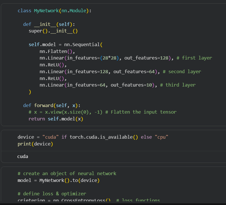 SadikshyaDkl's tweet photo. #LSPPDay42 
Today I learned how Backpropagation works in a Neural Network, built a simple neural network in PyTorch, and trained it on the MNIST dataset. 
@lftechnology
#60DaysOfLearning2026 #LearningWithLeapfrog https://t.co/ZE4DpyRIVq