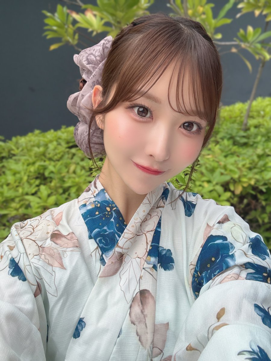 popomin1216's tweet photo. 浴衣ももこからおはよ〜🫶🏻 https://t.co/Eu8JYnHpFc