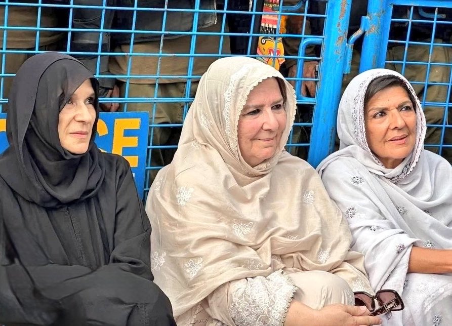 tayyabarajah's tweet photo. خان کی بہادر بہنیں، بہادر بیوی۔♥️ https://t.co/IIwtz79ZGE