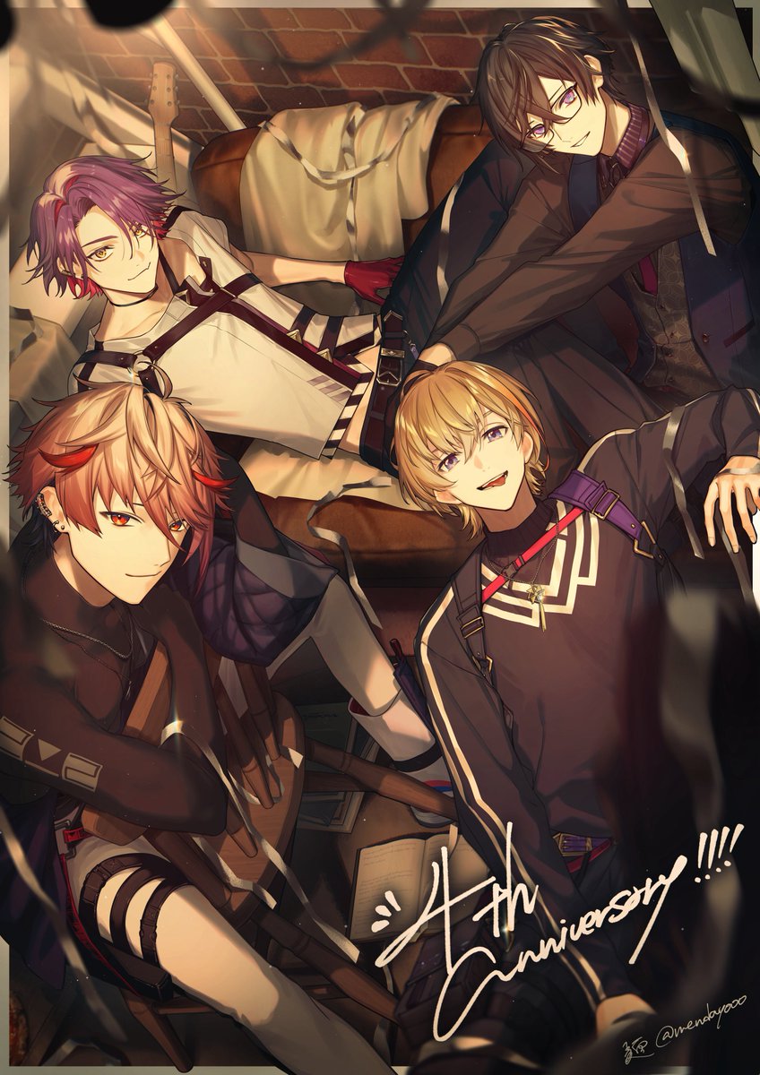 mendayooo's tweet photo. 𝟰𝘁𝗵 𝗔𝗻𝗻𝗶𝘃𝗲𝗿𝘀𝗮𝗿𝘆!!
#ヴォルタ4周年 #VOLTA展 https://t.co/XpQtim6h20