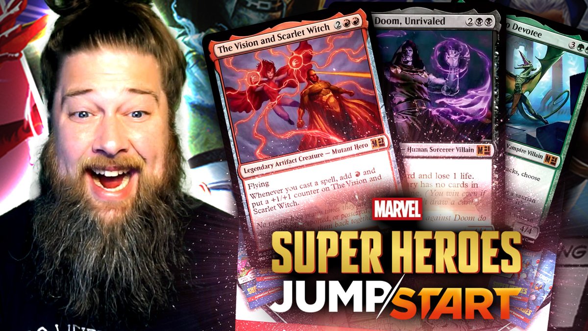 MTGGoldfish's tweet photo. Marvel Super Heroes Jumpstart is a MTG Infinite Money Glitch https://t.co/TyFXXJoJYF https://t.co/s88i8iH9pf