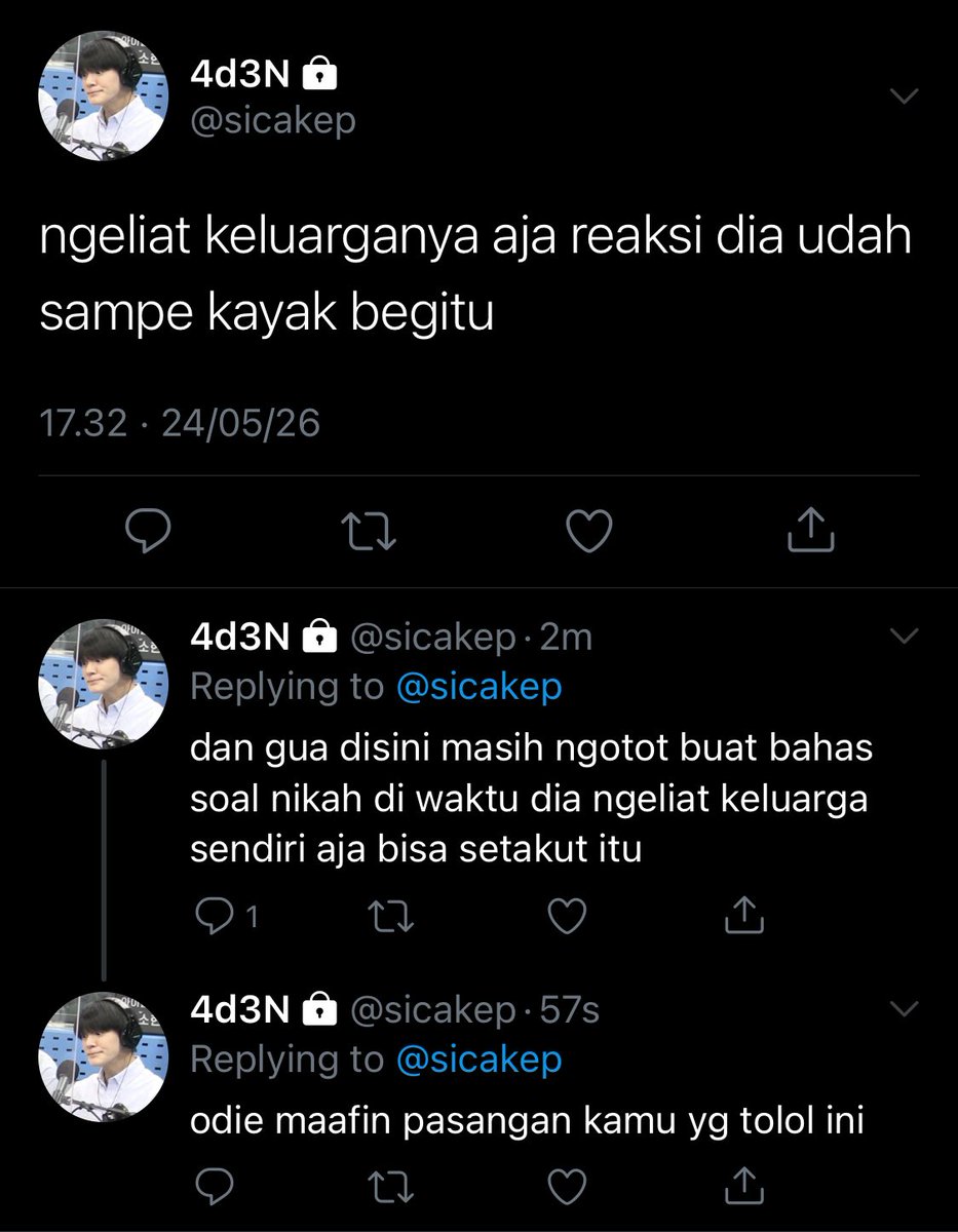 jaeleocky's tweet photo. #adenodie; ketika aiden merasa dirinya adalah manusia paling egois https://t.co/Hpei2KIf77